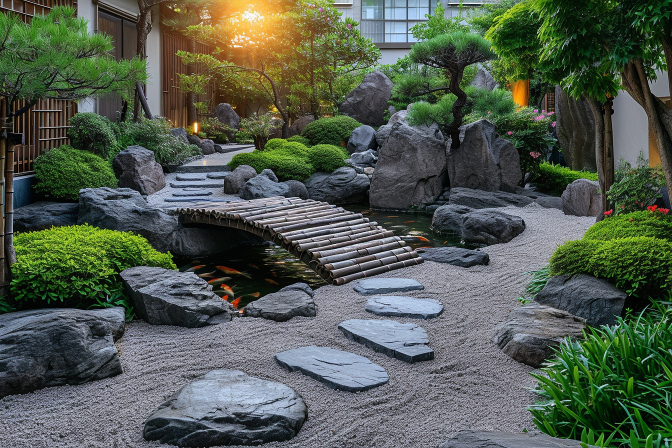Composants Clés des Jardins Japonais